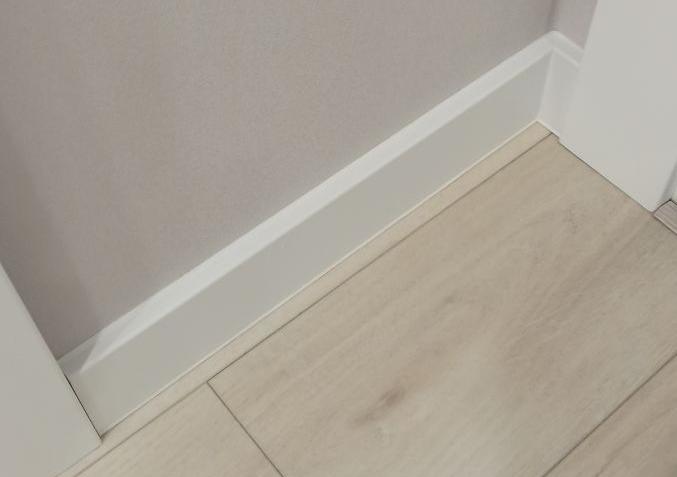 Плинтус МДФ Smartprofile Paint 60 Белый